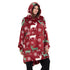 Snuggs Blanket Hoodie Red Deer Christmas